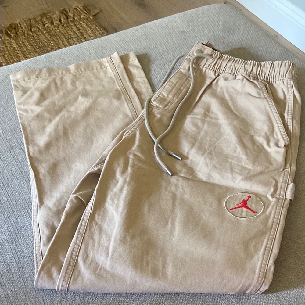 NWOT Jordan x Cactus Jack Tan Jogger Pants for Men